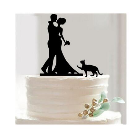 Acrylic Wedding Cake Topper