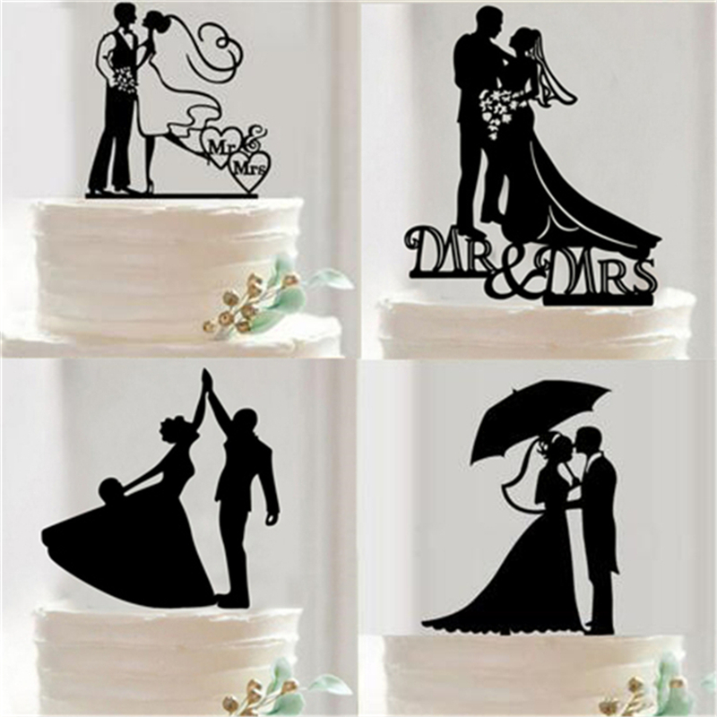 Acrylic Wedding Cake Topper