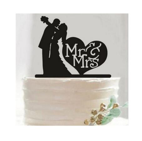 Acrylic Wedding Cake Topper