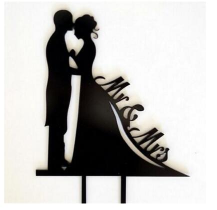 Acrylic Wedding Cake Topper