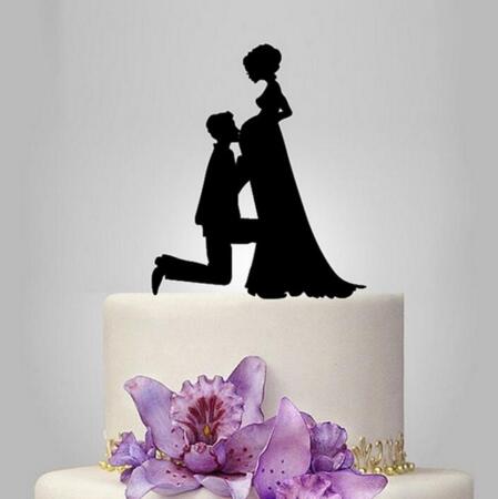 Acrylic Wedding Cake Topper