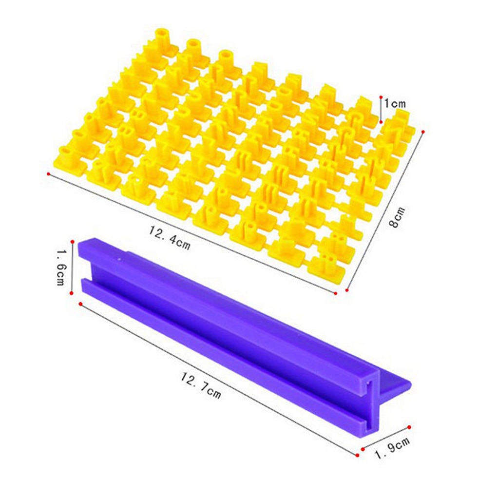 Biscuits Baking Printing Alphabet Mold Table Cookies Word Baking Mold Cake Curling Embossing Mold