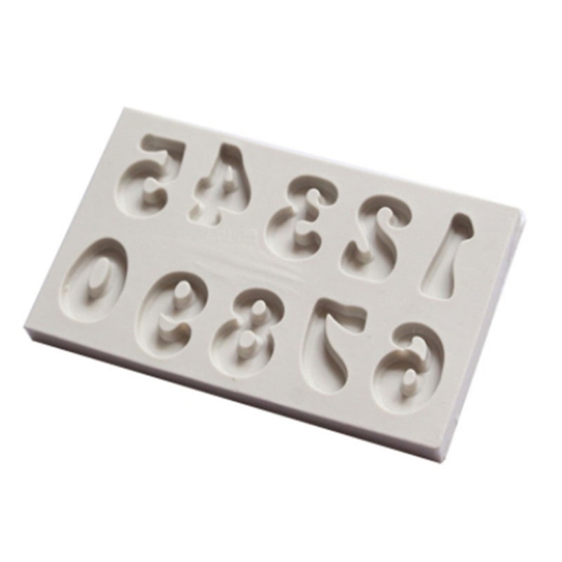 Fondant Letter Mold Silicone Baking Tool