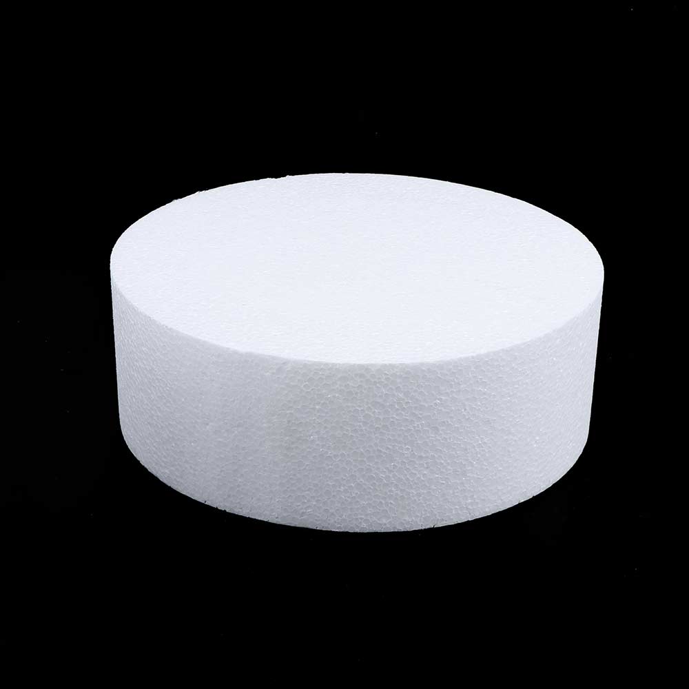 HOT!!!Kitchen Accessories Cake Dummy Modelling Sugar craft Party DIY Model Cake Round Foam Mould Polystyrene Changed Good Pack