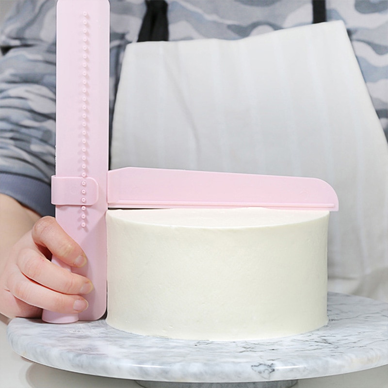 Height Adjustable Cake Scraper Tool