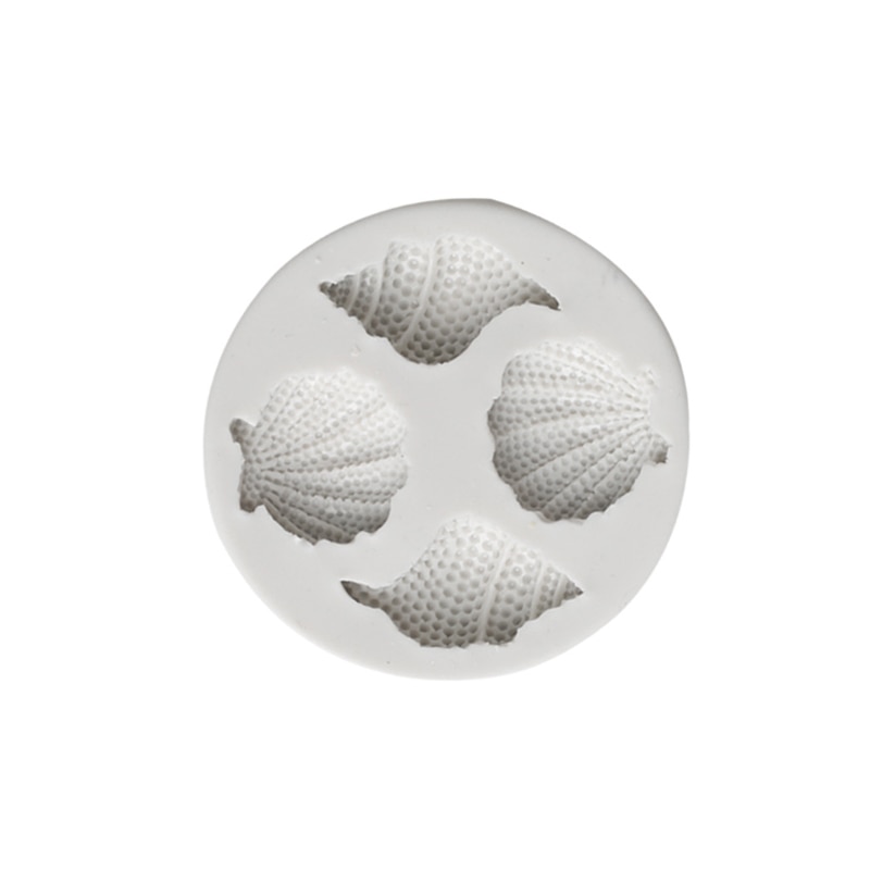 Marine Shell Conch Mould Silicone Mold Fondant Cake Decorating Tool Gumpaste Sugarcraft Chocolate Forms Bakeware