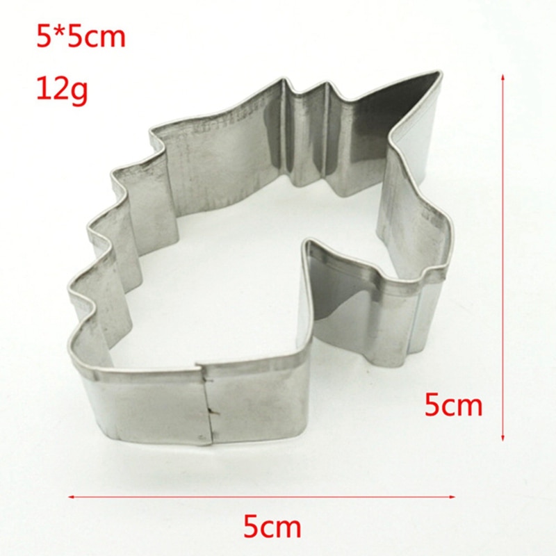 3pcs/set Stainless Steel Unicorn Cookie Cutter Candy Biscuit Mold Baking Tools Rainbow Metal Pastry Cake Fondant Cutters Mould