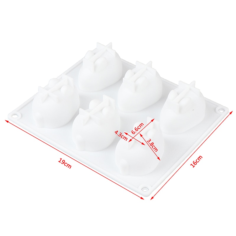 Silicone Molds for Baking Dessert Mousse New Cake Decorating Moulds Silicone 3D Bunny Rabbit Cake Molds