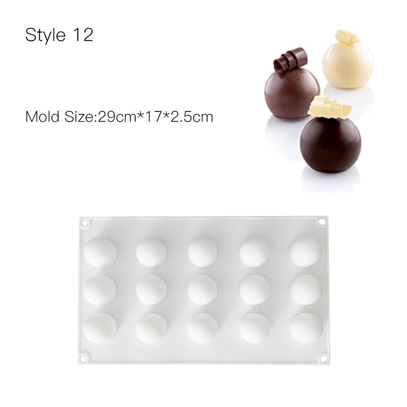 Silicone Cake Molds 3D Shapers