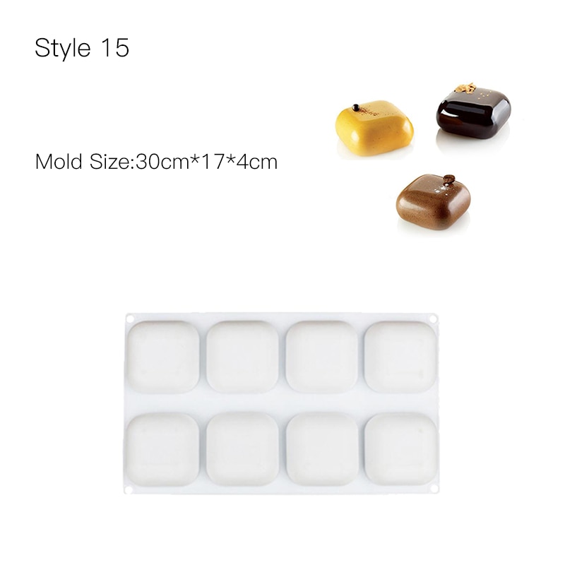 Silicone Cake Molds 3D Shapers