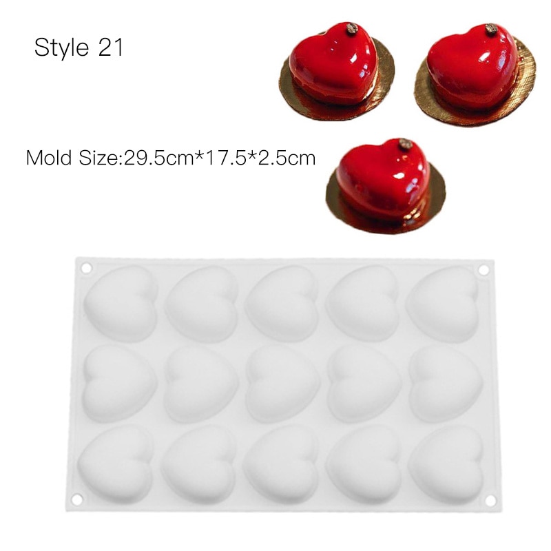 Silicone Cake Molds 3D Shapers