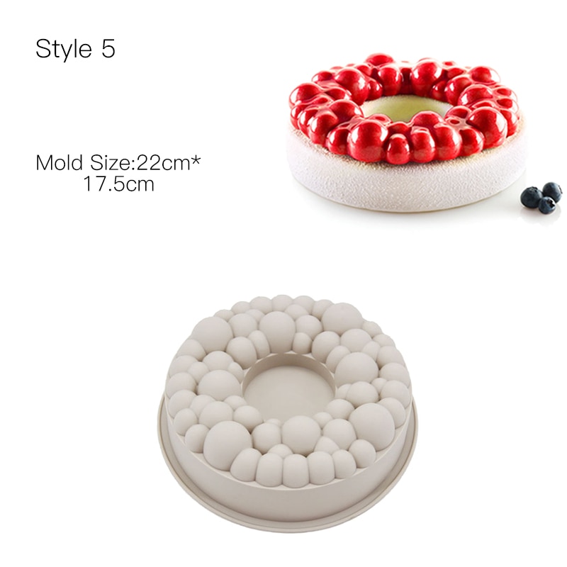 Silicone Cake Molds 3D Shapers