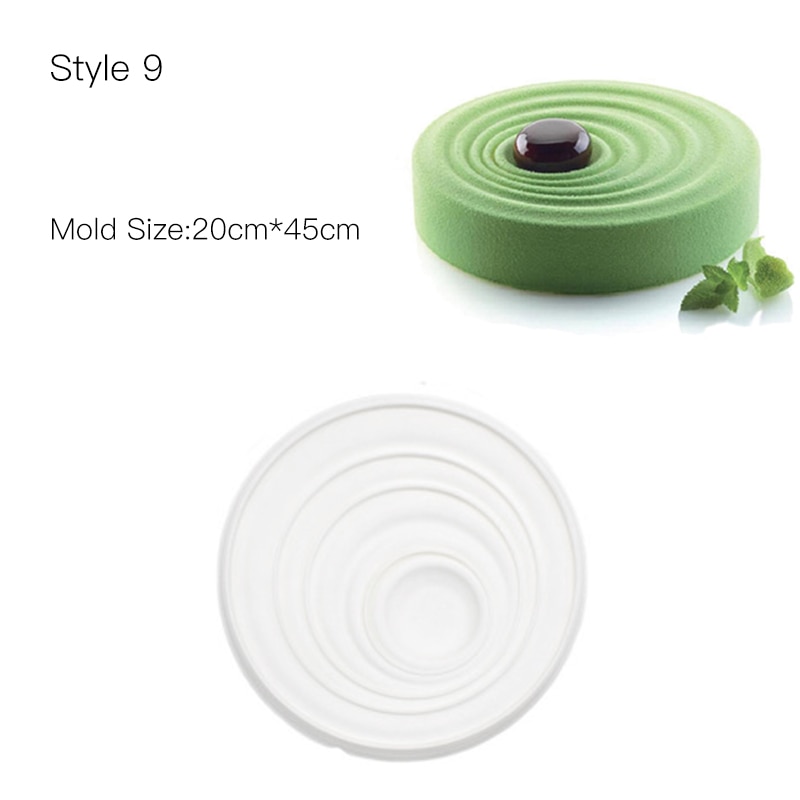 Silicone Cake Molds 3D Shapers