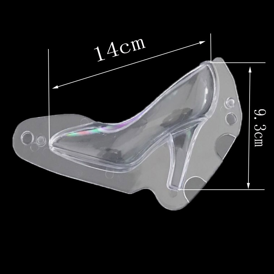 3D Transparent Shoe Chocolate Mold