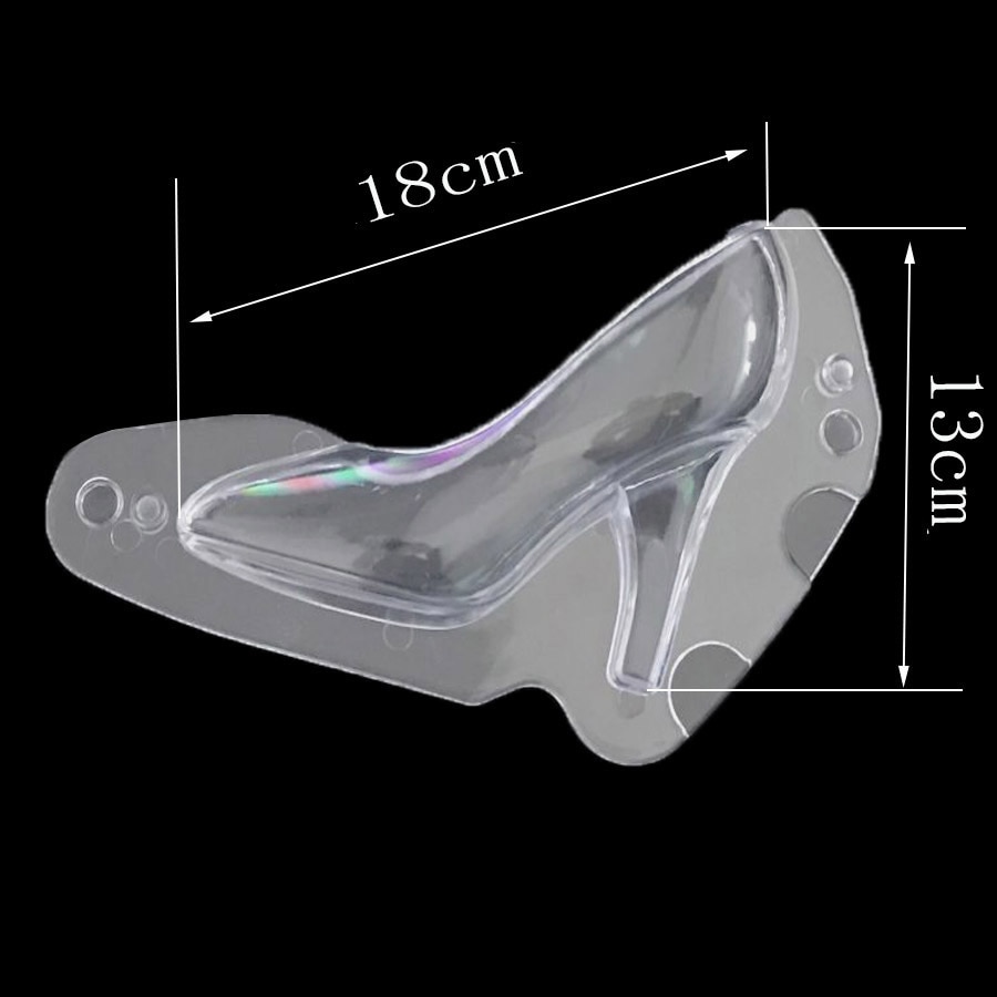 3D Transparent Shoe Chocolate Mold