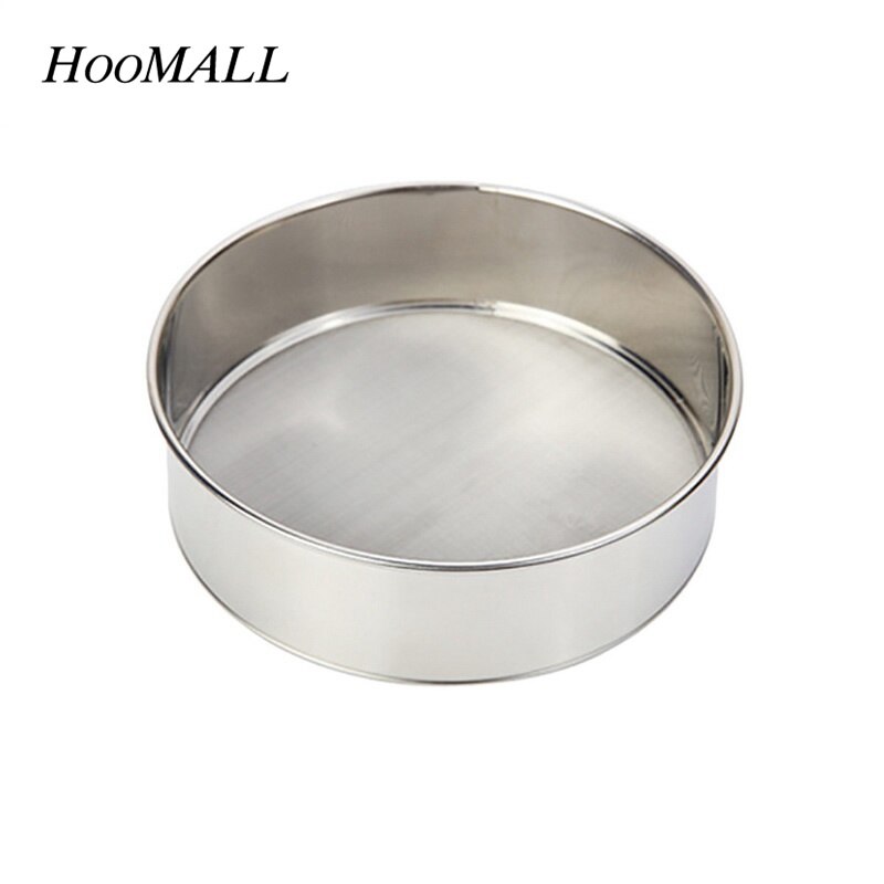 Round Stainless Steel Baking Sieve