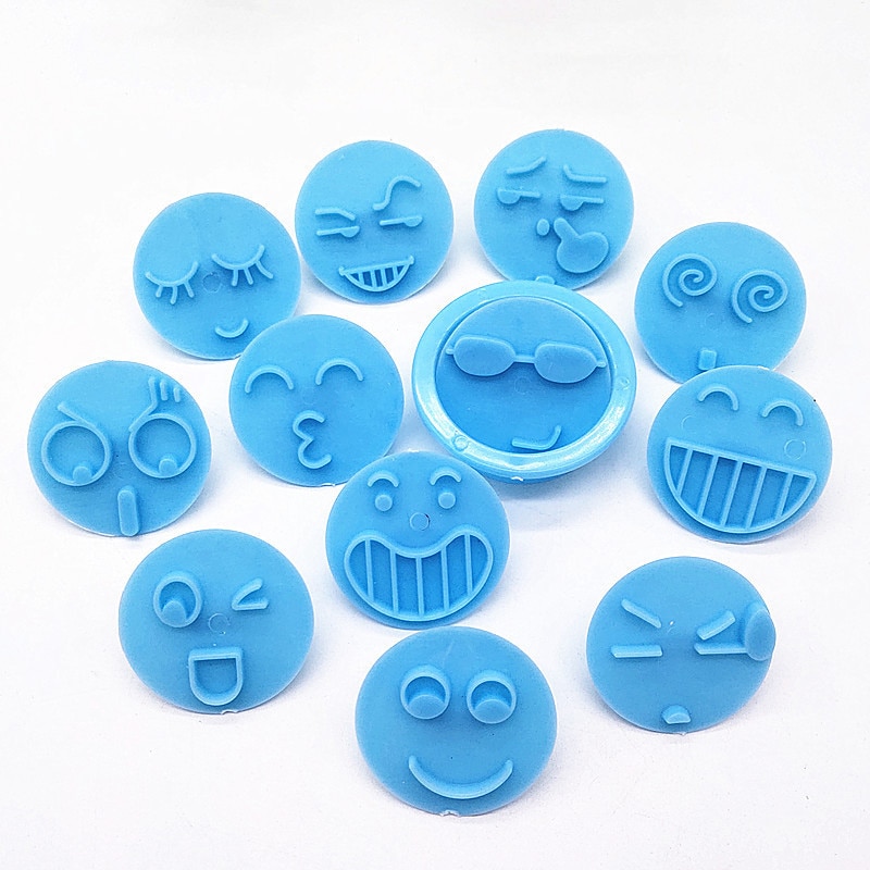 Cookie Embossers Smiley Molds (13pcs)