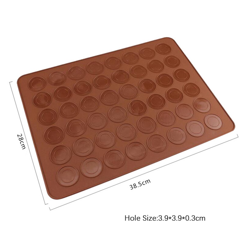 30/40 Holes Silicone Macaron Mold Baking Mat Non-stick Pastry Macaroon Making Sheet Cake Baking Pad Silicone Cake Mold