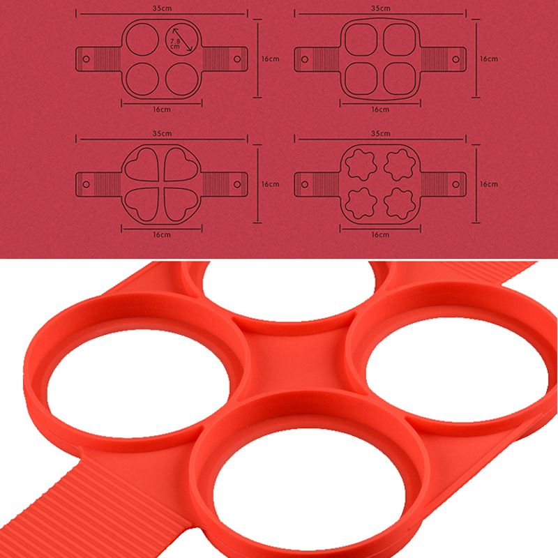 Nonstick Silicone Pancake Mold