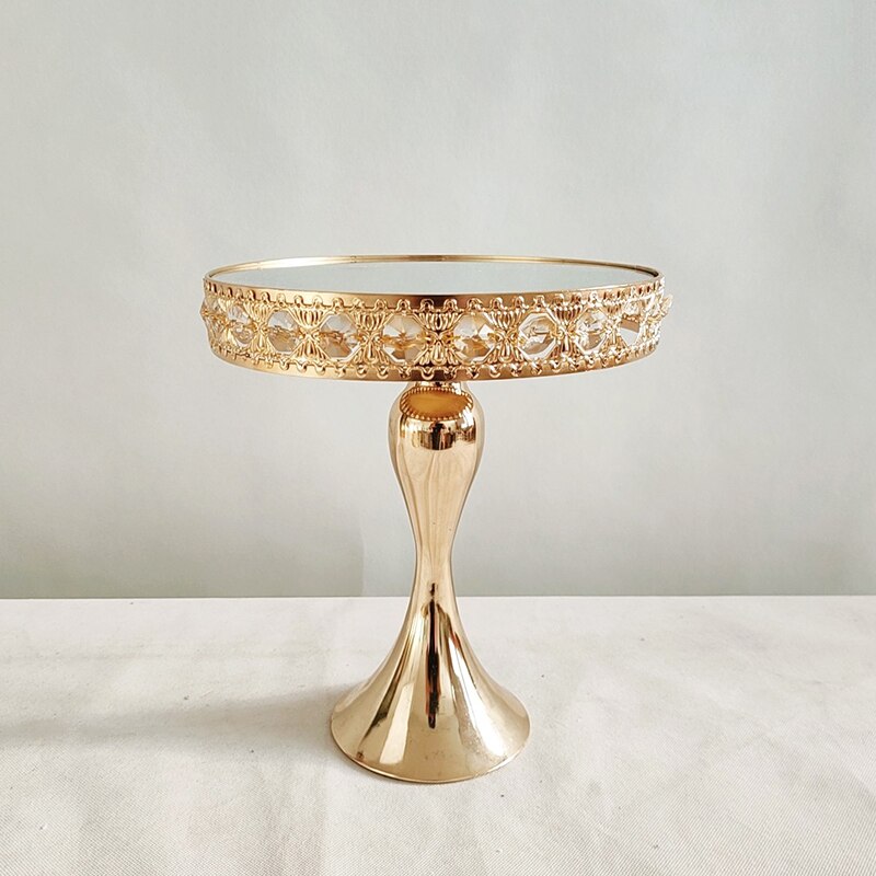 Gold Color Metal Cake Stand