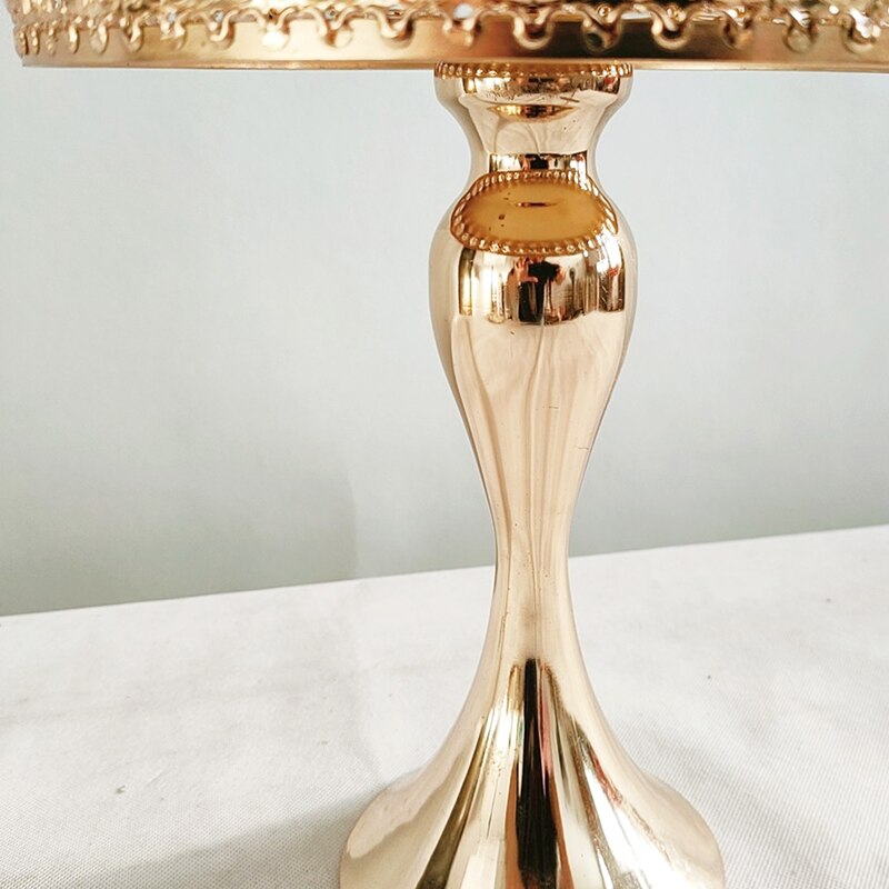 Gold Color Metal Cake Stand