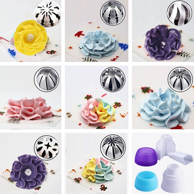 32 Pcs Icing Nozzles Set For Baking