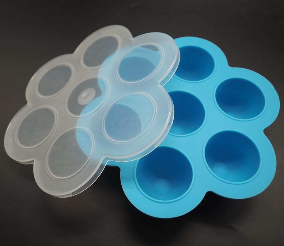 7 Hole Silicone Food Storage Container