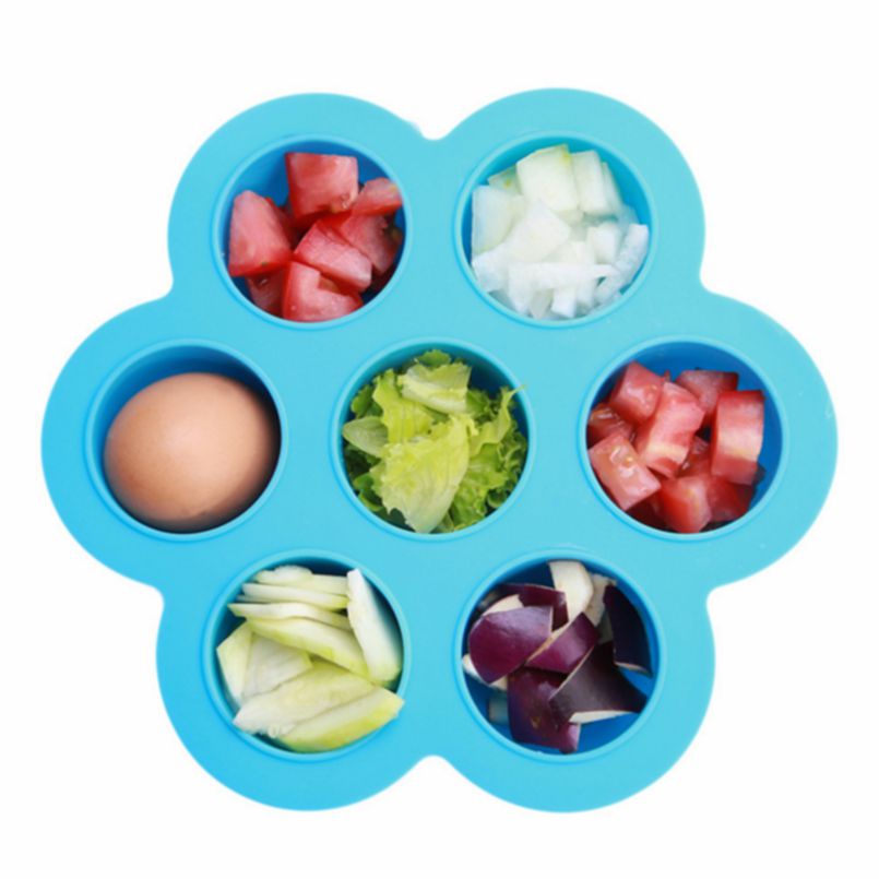 7 Hole Silicone Food Storage Container