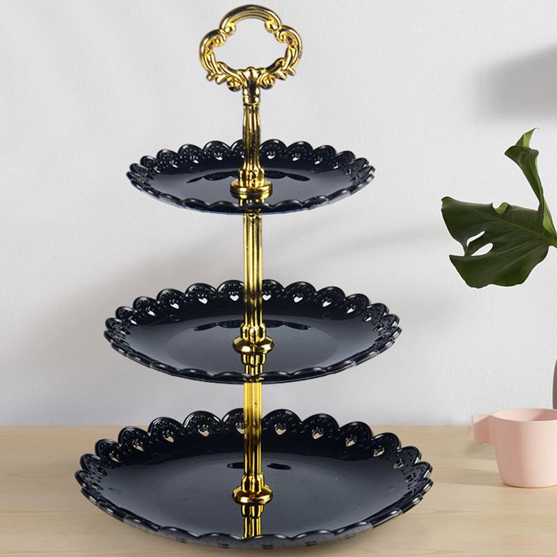 Three Tier Cake Stand Plastic Rack