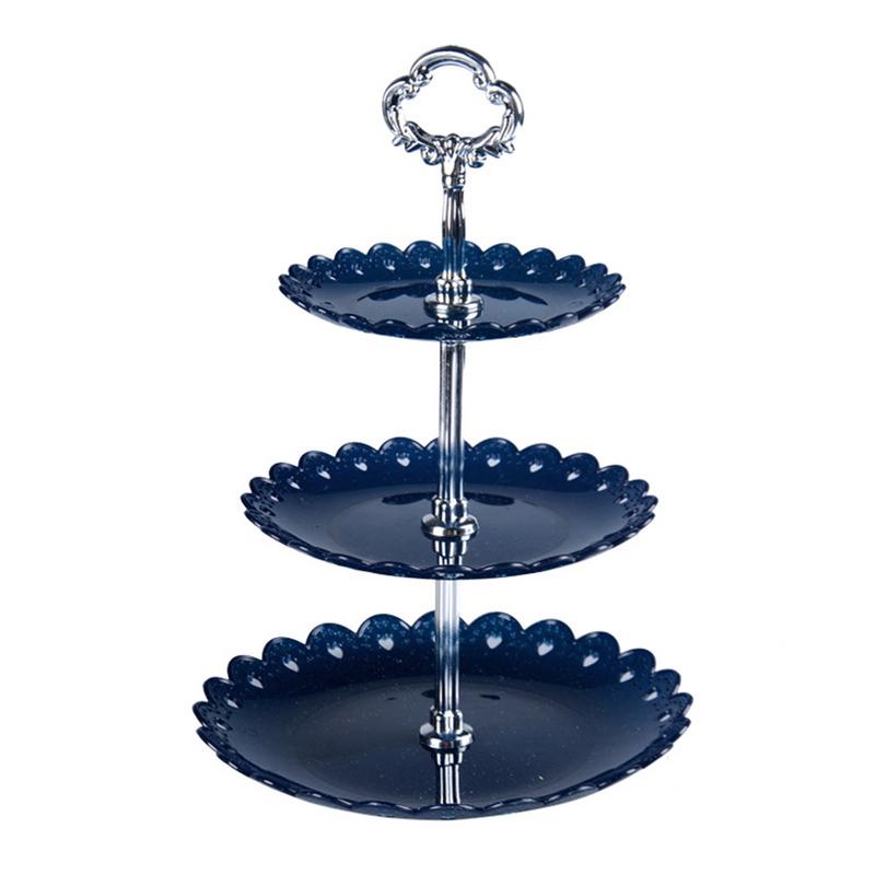 Three Tier Cake Stand Plastic Rack