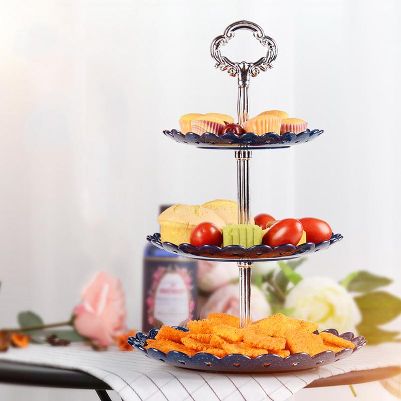 Three Tier Cake Stand Plastic Rack