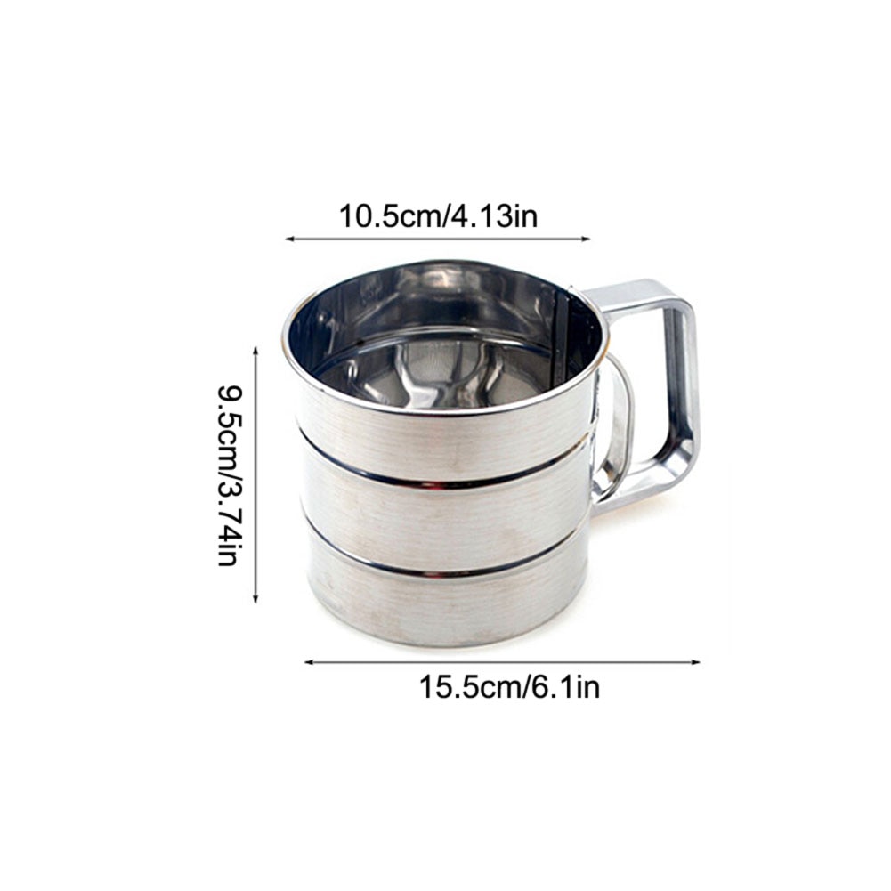 Sifter for Baking Stainless Bakeware