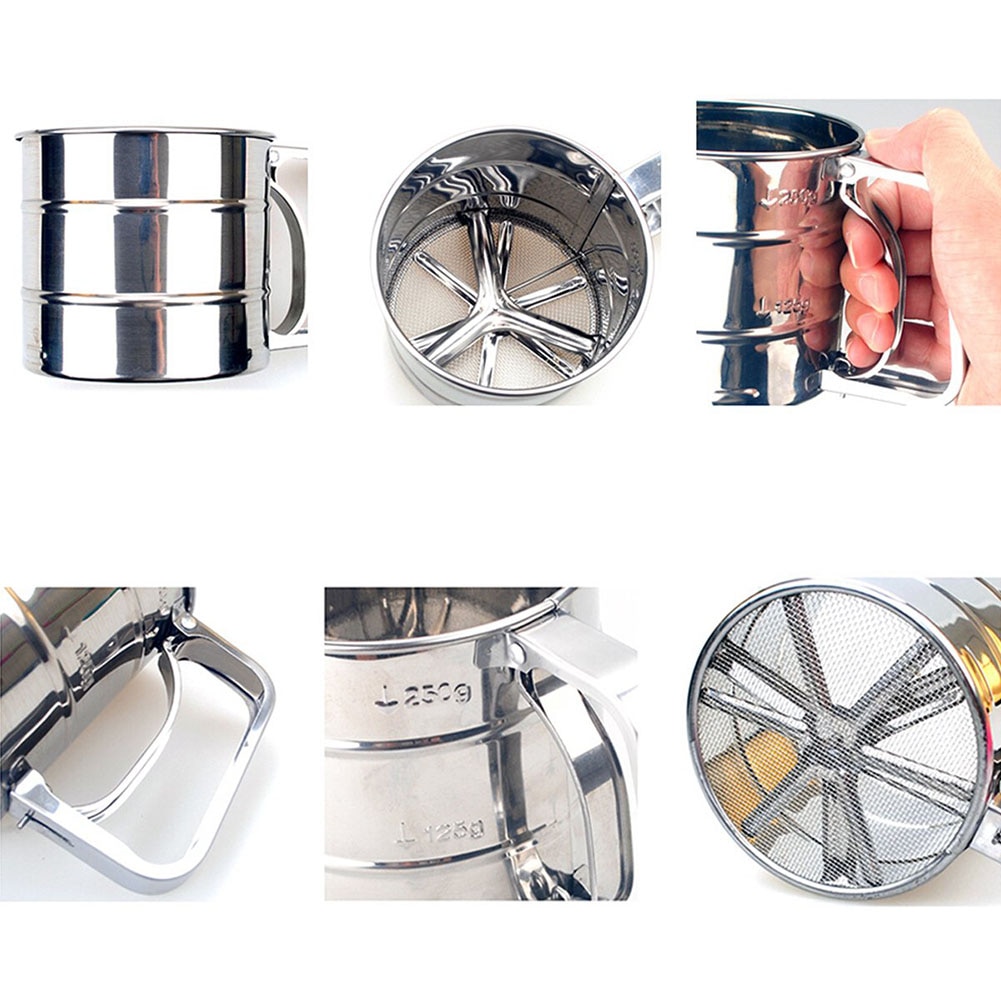 Sifter for Baking Stainless Bakeware