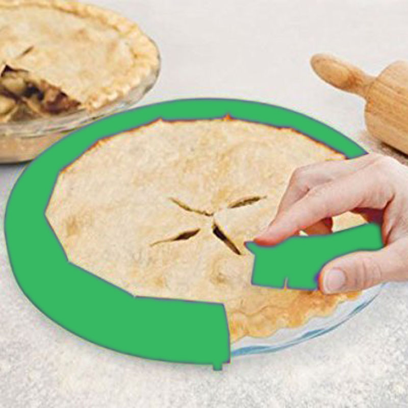 Adjustable Silicone Pie Crust Protectors (Set of 2)