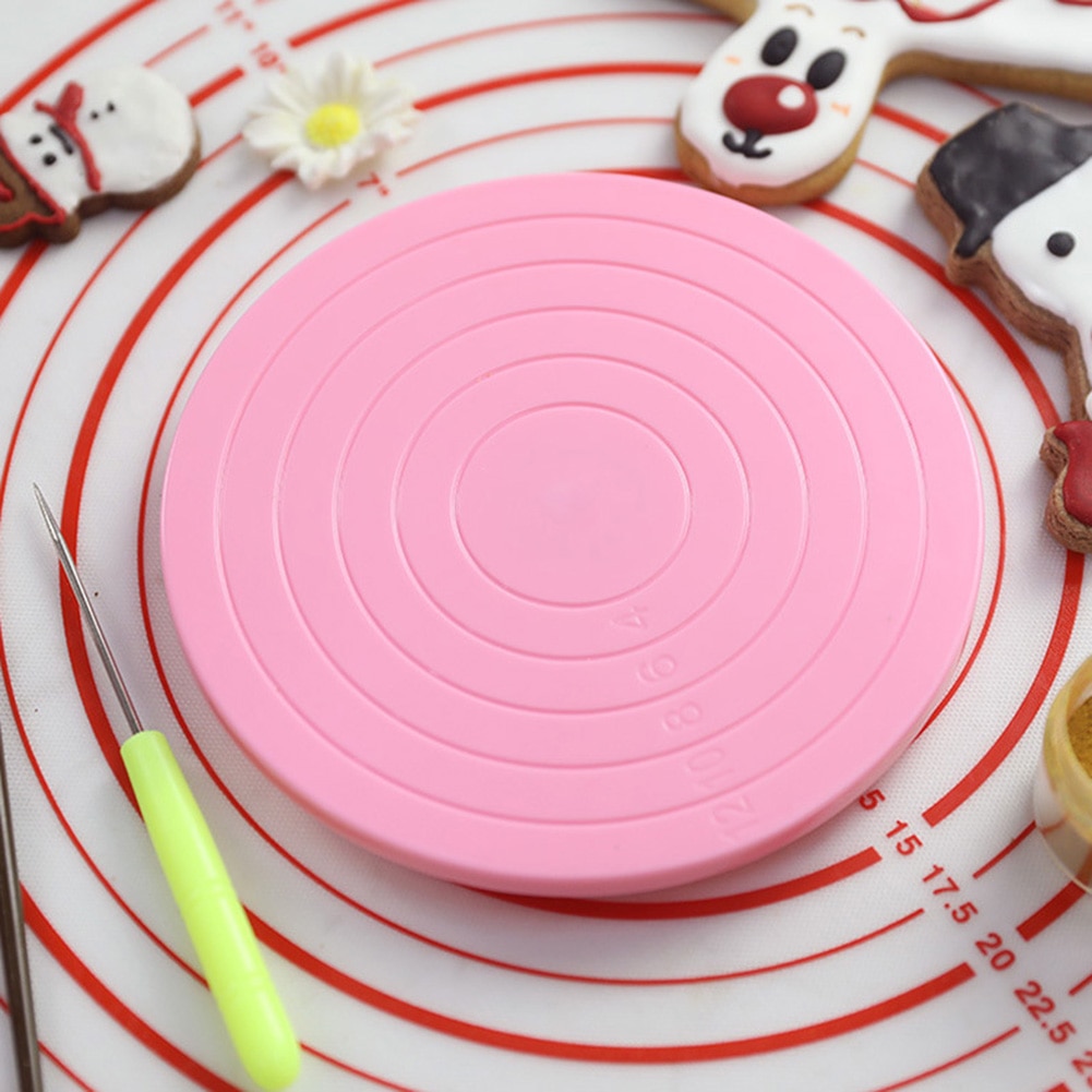 Cake Decorating Turntable Rotatable Stand