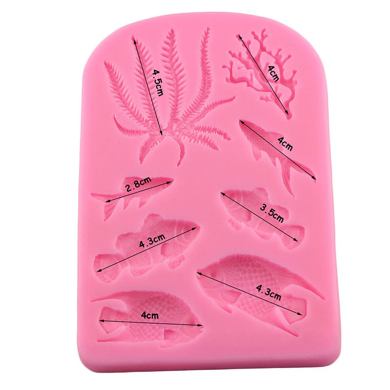 Temperature Resistant Fish Silicone Mold