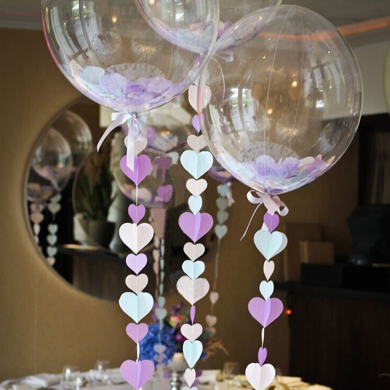 Clear Balloons DIY Party Decor