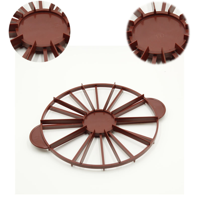 10/12 Slice Round Pie Cutter Guide