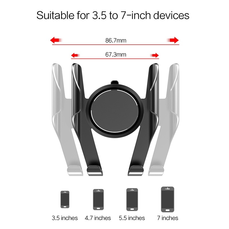 360 Degree Rotating Cell Phone Holder