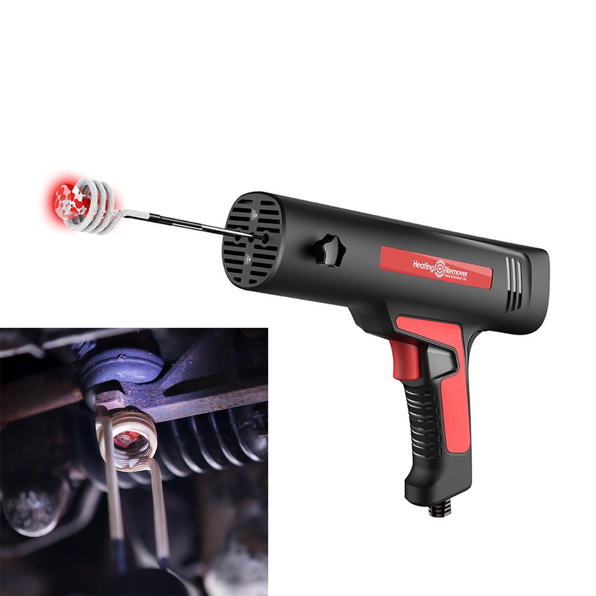 Induction Heater Bolt Remover Tool