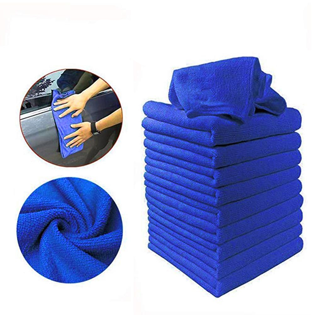 Microfiber Cloths for Car Cleaning and Washing (10 pcs)