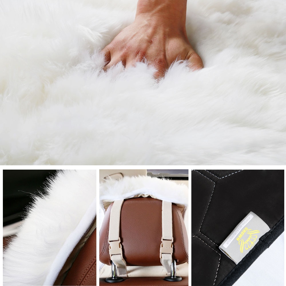 Sheepskin Car Seat Cover Artificial Fur