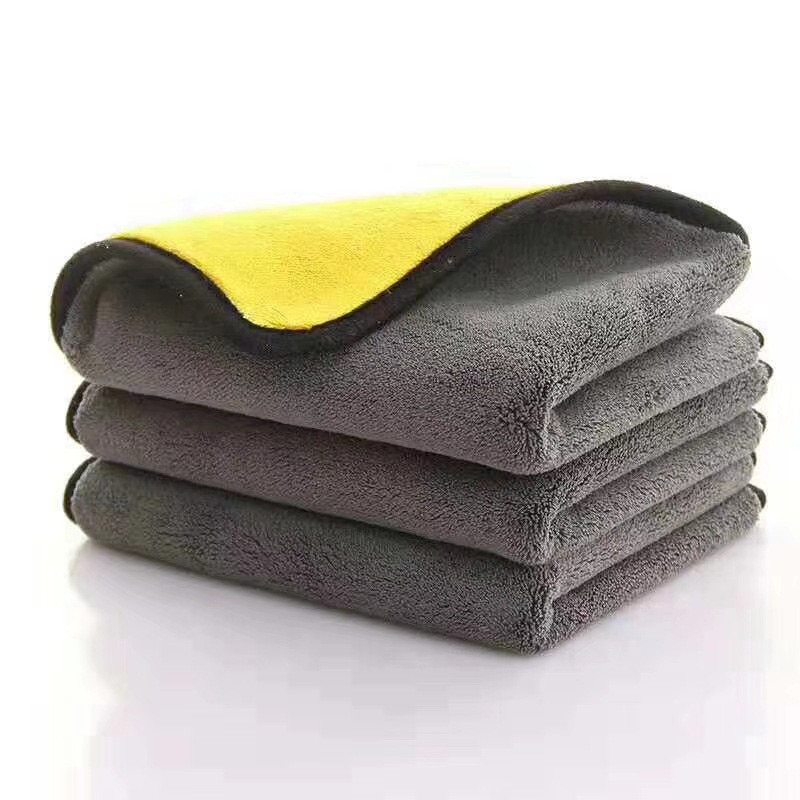 Microfiber Auto Wash Towel Car Cleaning Drying Cloth Hemming Car Care Cloth Detailing Car Wash Towel 30x30/40/60CM