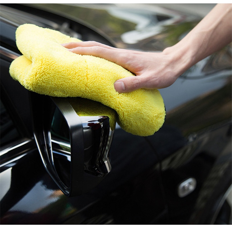 Microfiber Auto Wash Towel Car Cleaning Drying Cloth Hemming Car Care Cloth Detailing Car Wash Towel 30x30/40/60CM