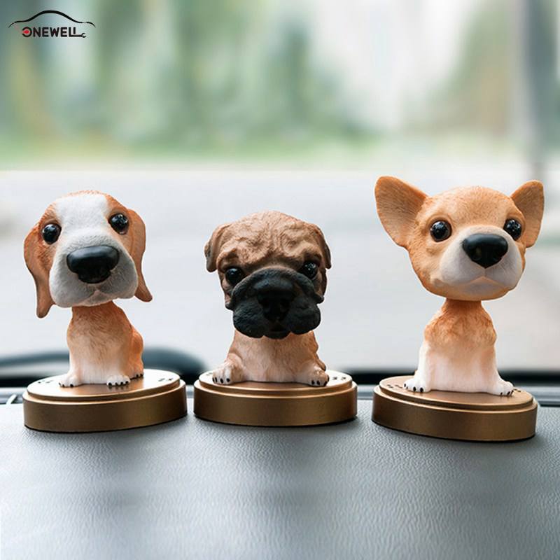 Car Bobble Head Air Freshener Decor