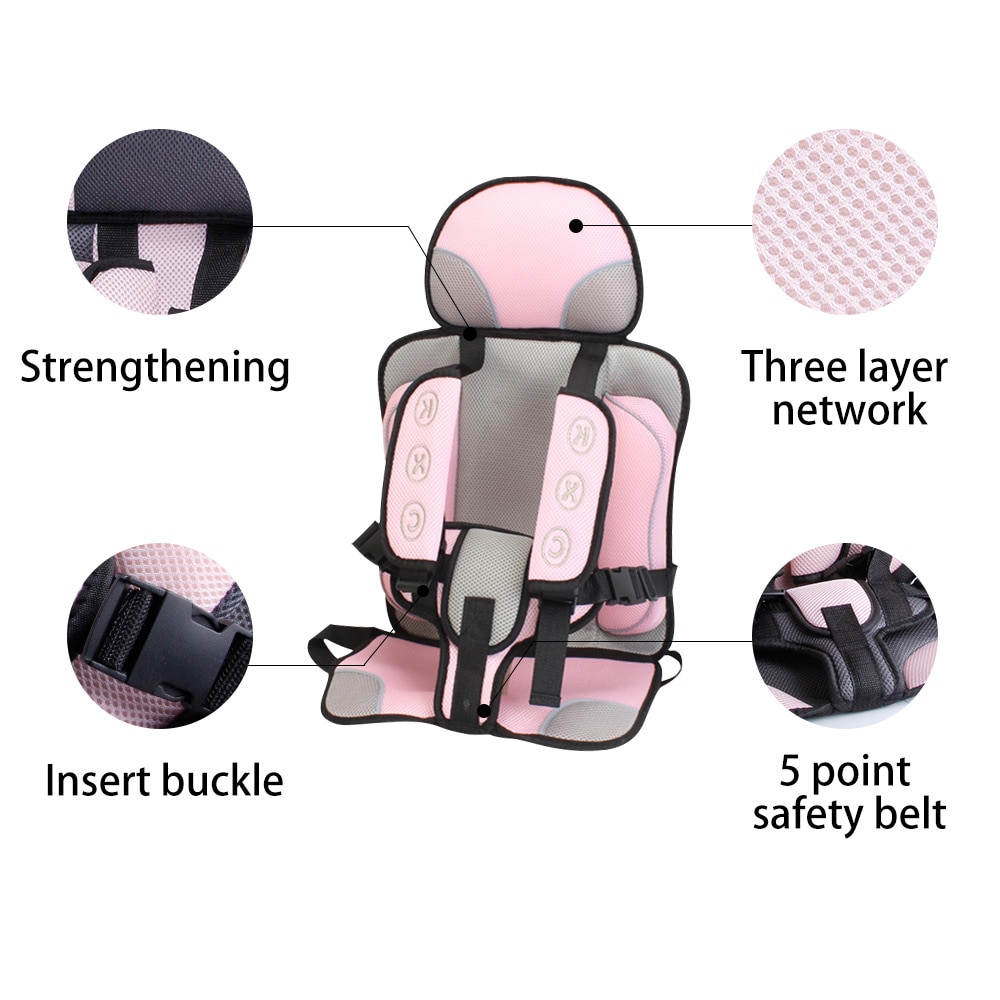 Baby Car Seat Cushion Portable Material