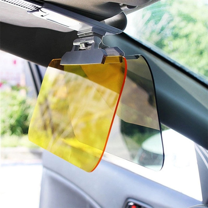 Car Sun Visor Anti-Glare Clip-On Shade