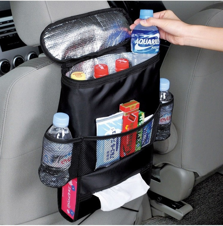 Car Back Seat Storage Organizer