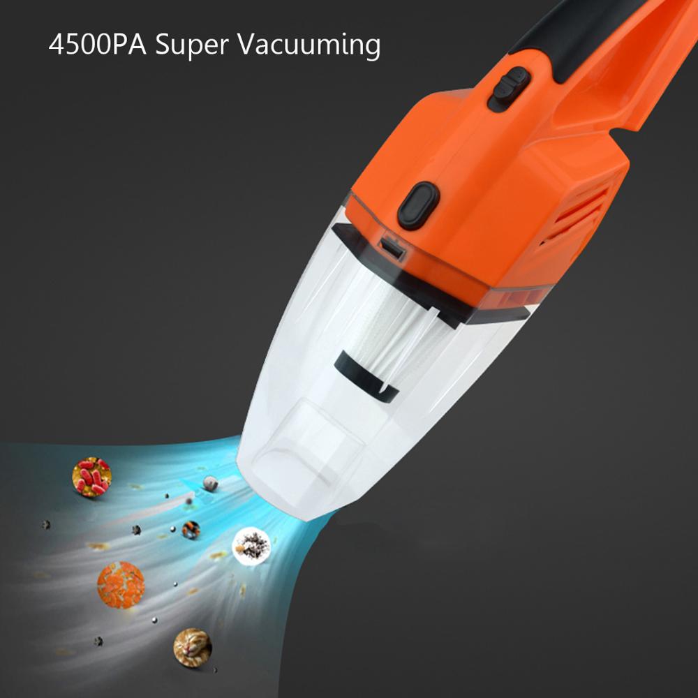 12V Car Vacuum Cleaner Handheld Device