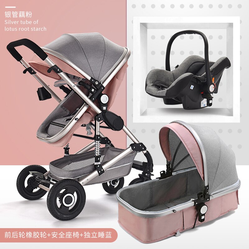 Car Seat Stroller 3in1 Travel Set